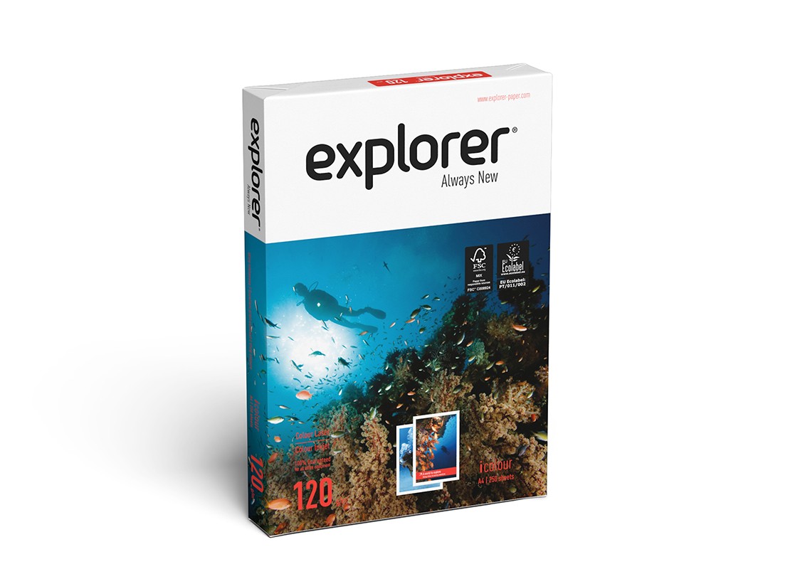 Explorer IColour Copier Paper FSC A4 120gsm Pack 2000s