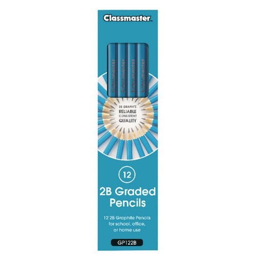 Classmaster 2B Pencil (Pack Contains 12 x 12 )