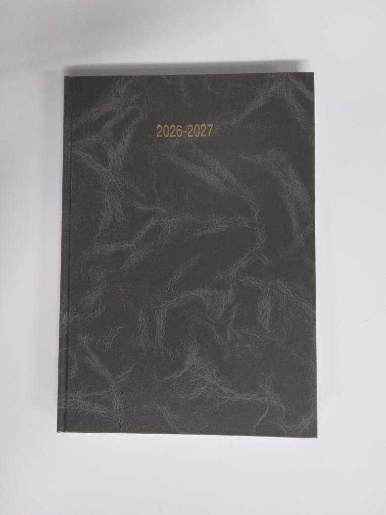 Academic Year Diary A5 Week To View Grey 2026/27