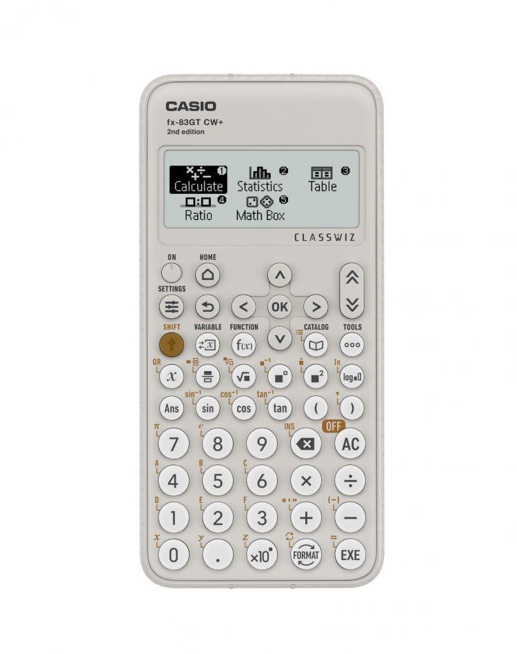 GREY Casio Scientific Calculator FX83GTCW+-GY-W-UT