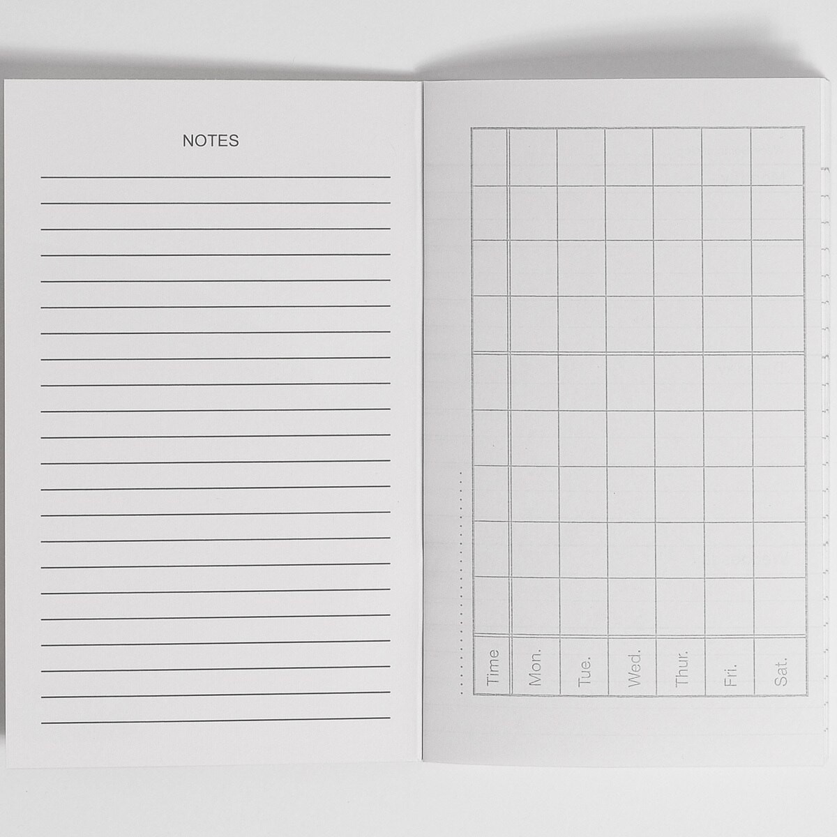 RED Home Work Diary 6.5 x 4 6 Days 84 Pages