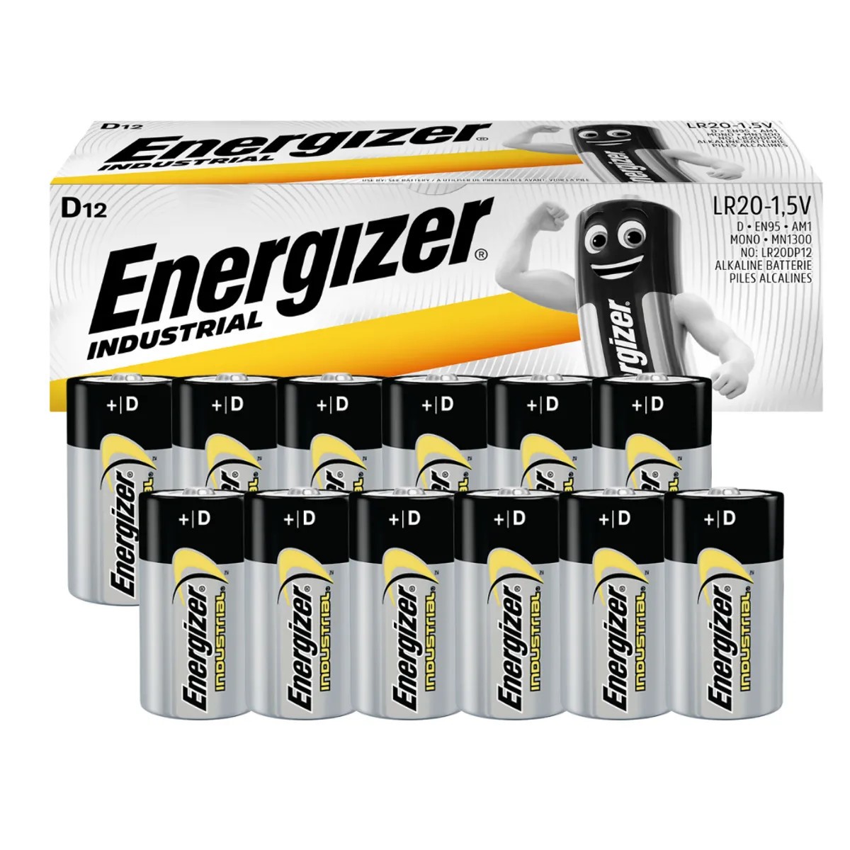 Alkaline Battery D LR20 P12
