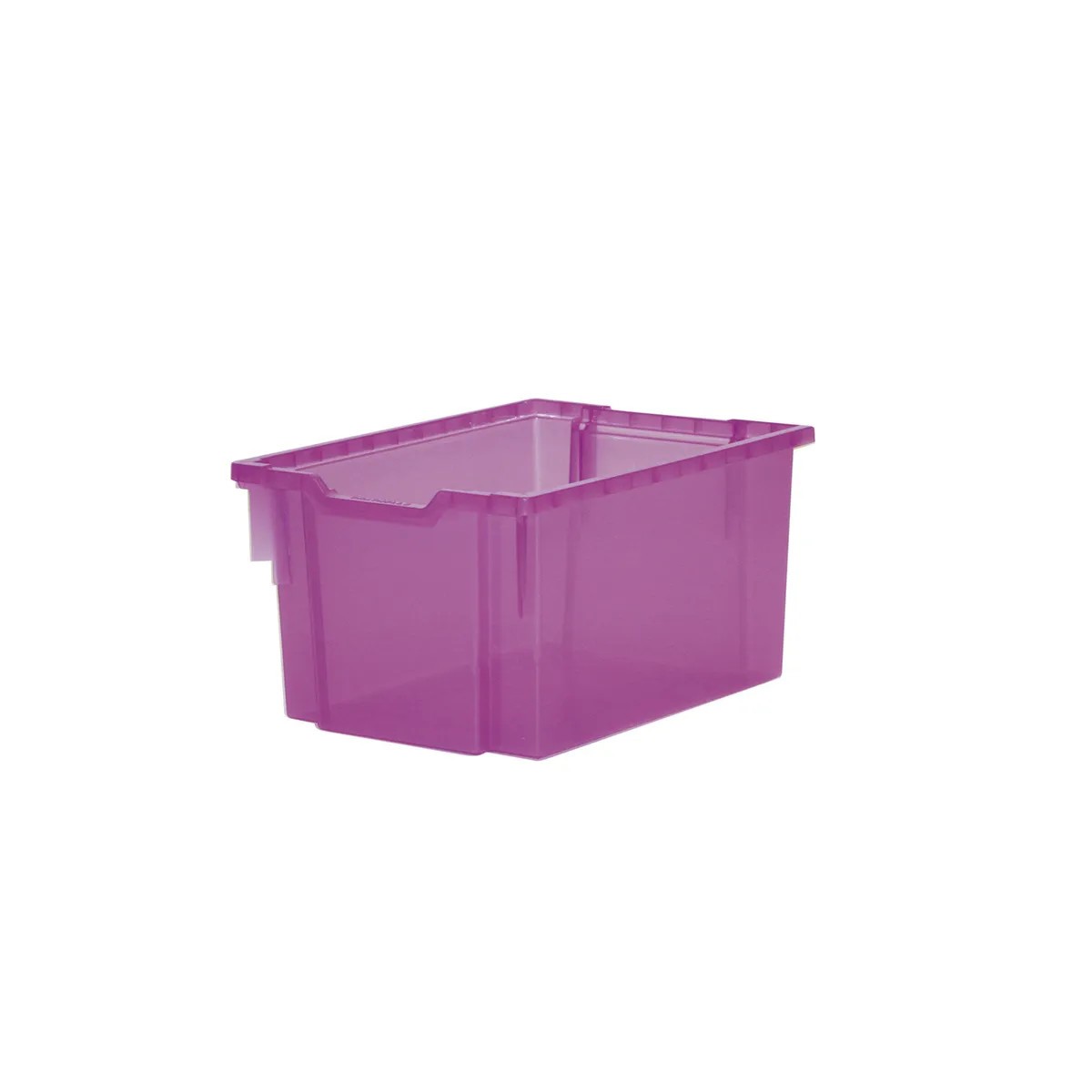 Gratnells Extra Deep Translucent Storage Tray - Grape Jelly