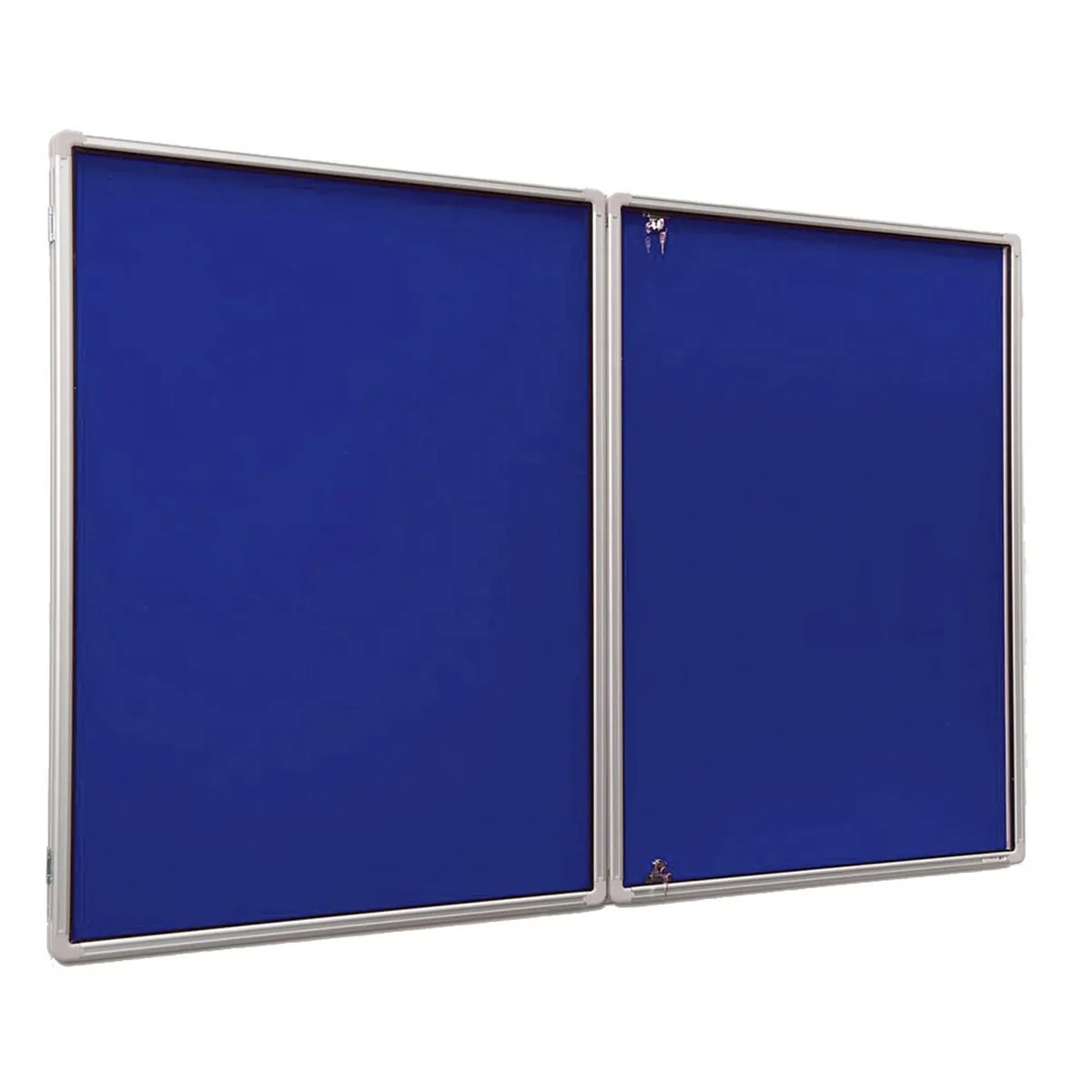 Lock Alum Frmd Nbrd 18x12Blu