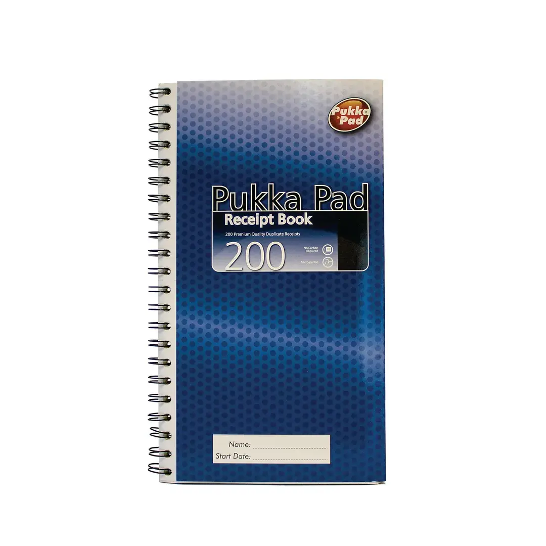 Pukka Pad Receipt Book - 50 Pages - Pack of 1