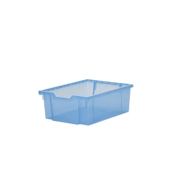 Gratnells Deep Translucent Storage Tray - Blueberry Jelly