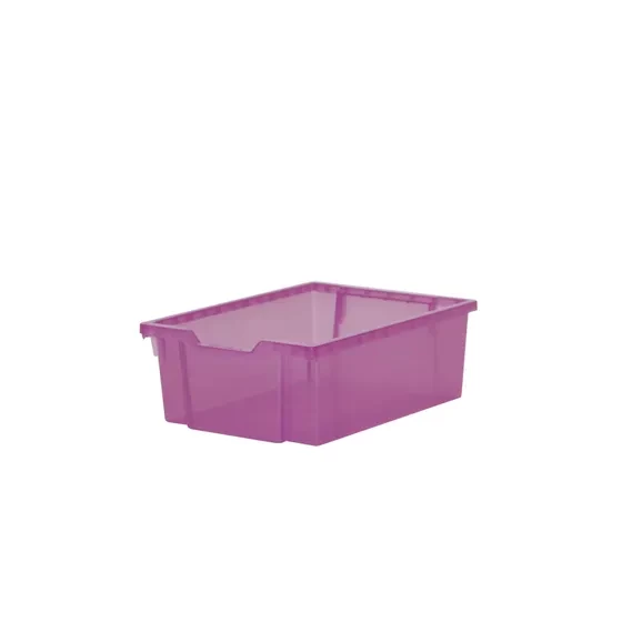 Gratnells Deep Translucent Storage Tray - Grape Jelly