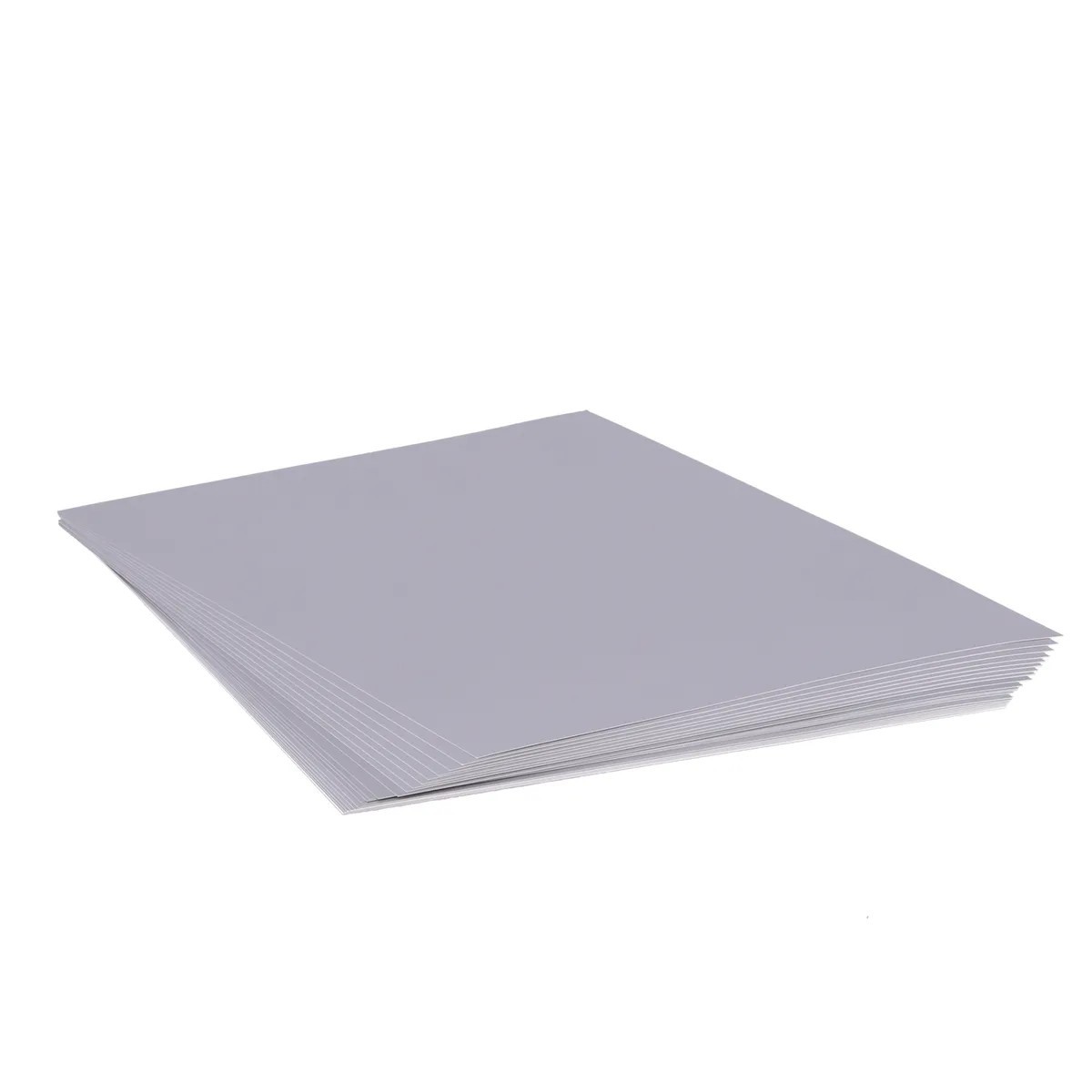 Metallic Card - Silver - A4 - Pack of 20