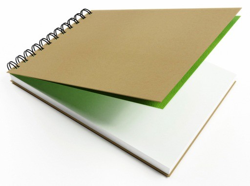 Krafty A4 Landscape Sketch Books Pack of 5