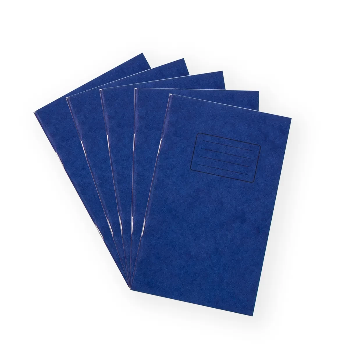 Classmates 165 x 100mm (6.5 x 4") Vocab Book 48 Page, 7mm Ruled With Centre Margin, Blue - Pack of 100