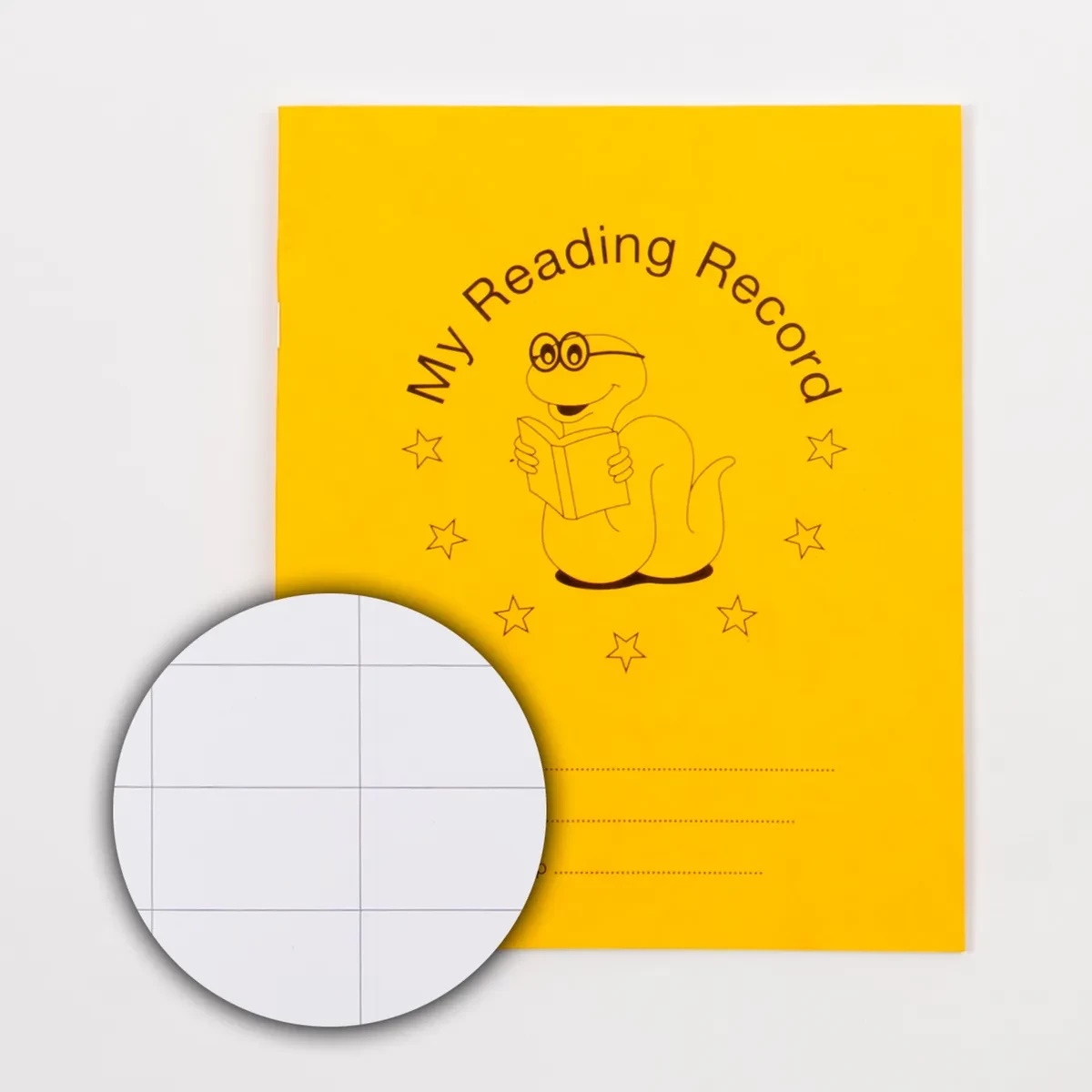 Classmates 210 x 148mm (A5) Reading record 32 Page, Yellow - Pack of 100