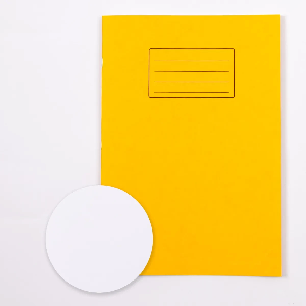 Classmates A4 Exercise Book 32 Page, Plain, Yellow - Pack of 100