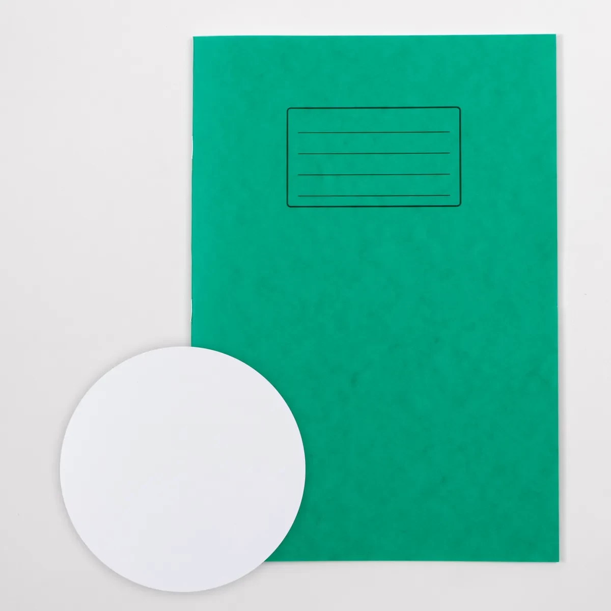 Classmates A4 Exercise Book 32 Page, Plain, Green - Pack of 100