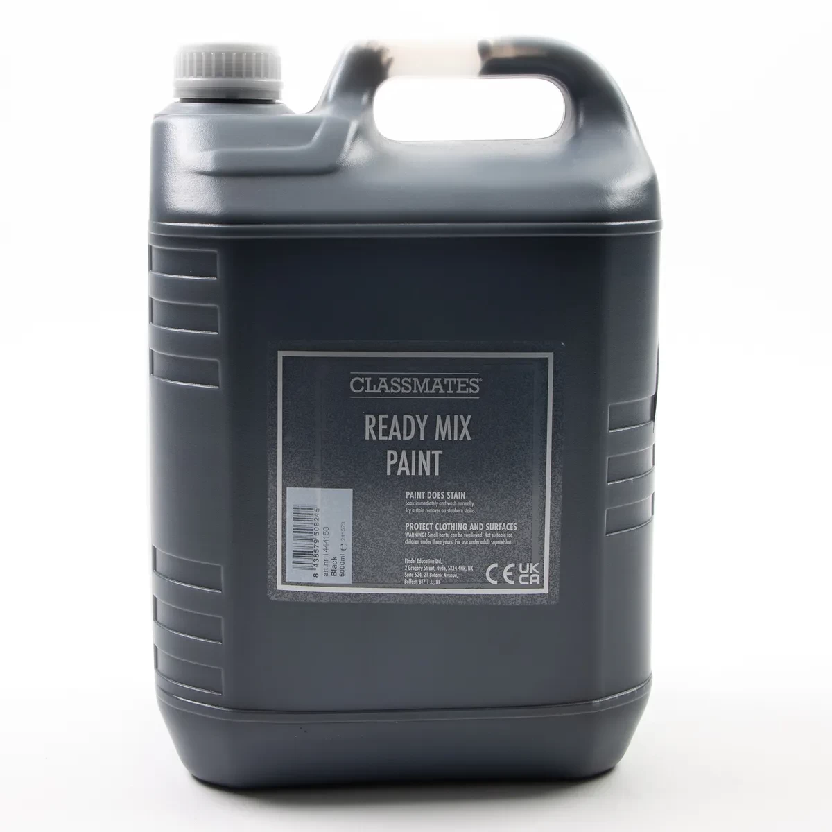 Classmates Ready Mix Paint 5 Litres Black