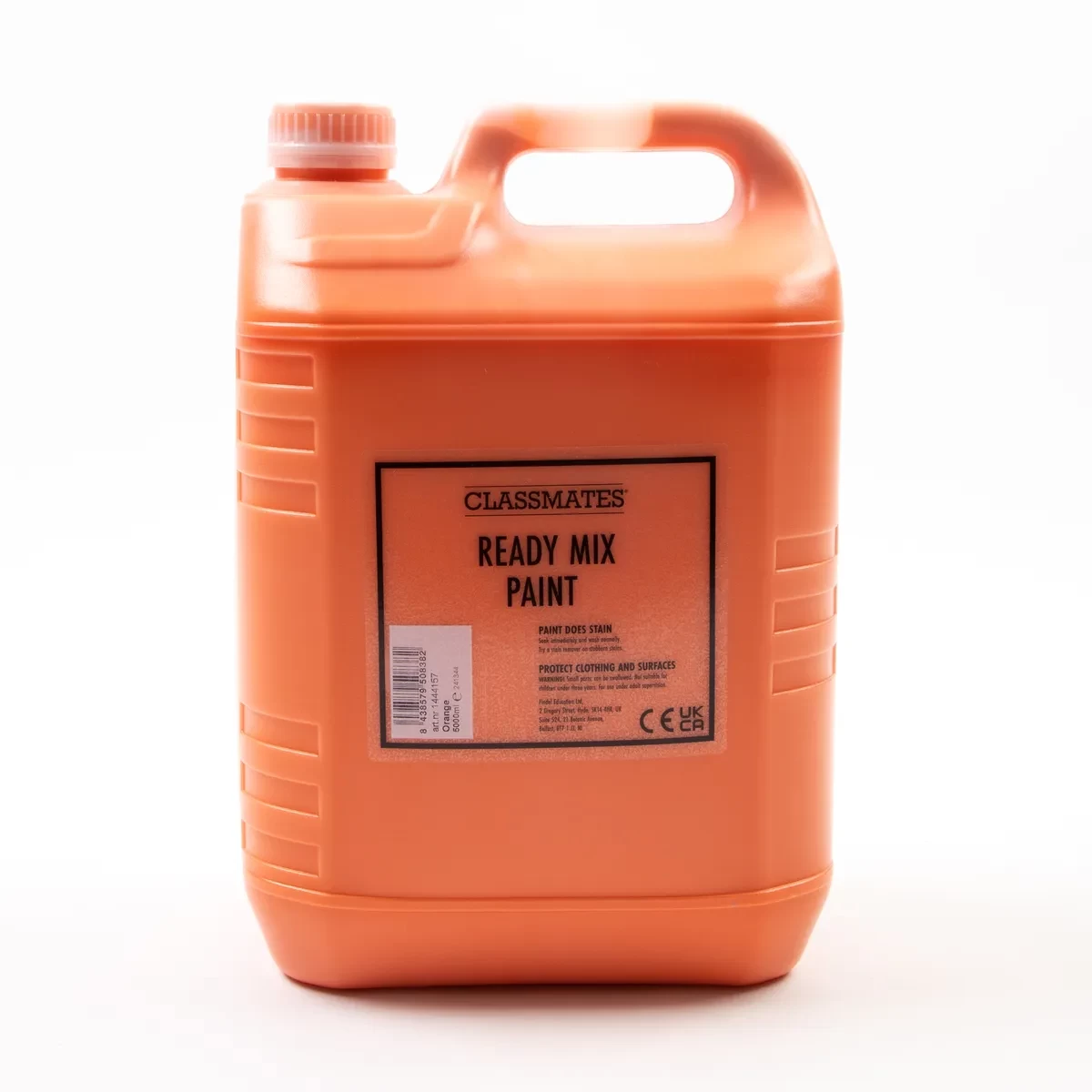 Classmates Ready Mixed Paint 5 Litres Orange