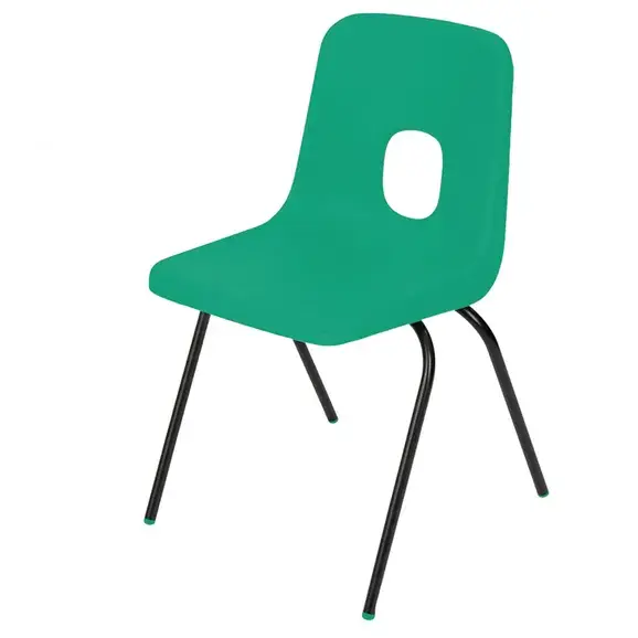 Series E Polypropylene Classroom Chair - Green - 6-8 years