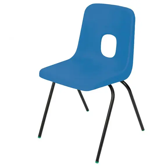 Series E Polypropylene Classroom Chair - Blue - 6-8 years