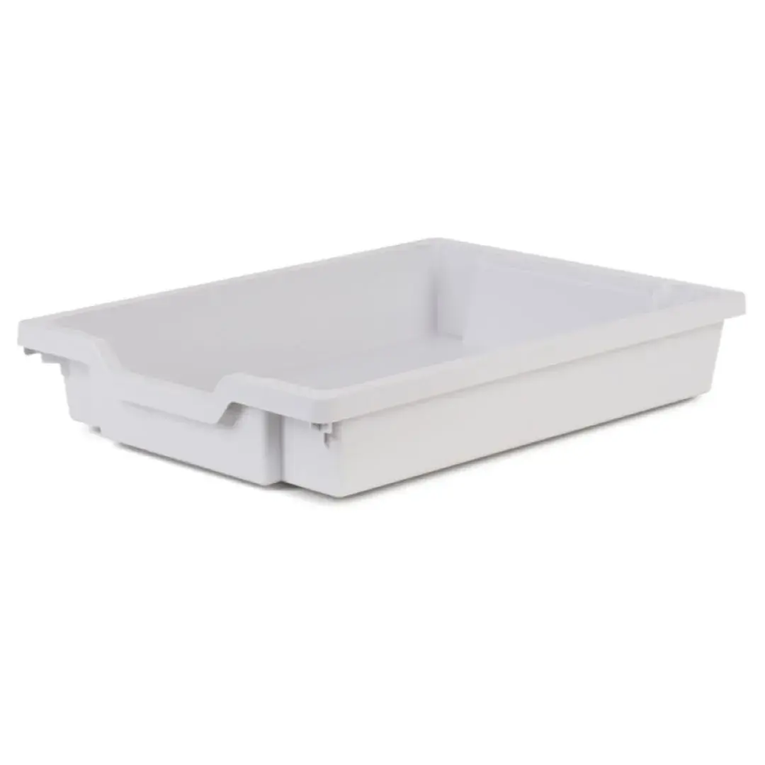 Gratnells Shallow Storage Tray - Light Grey