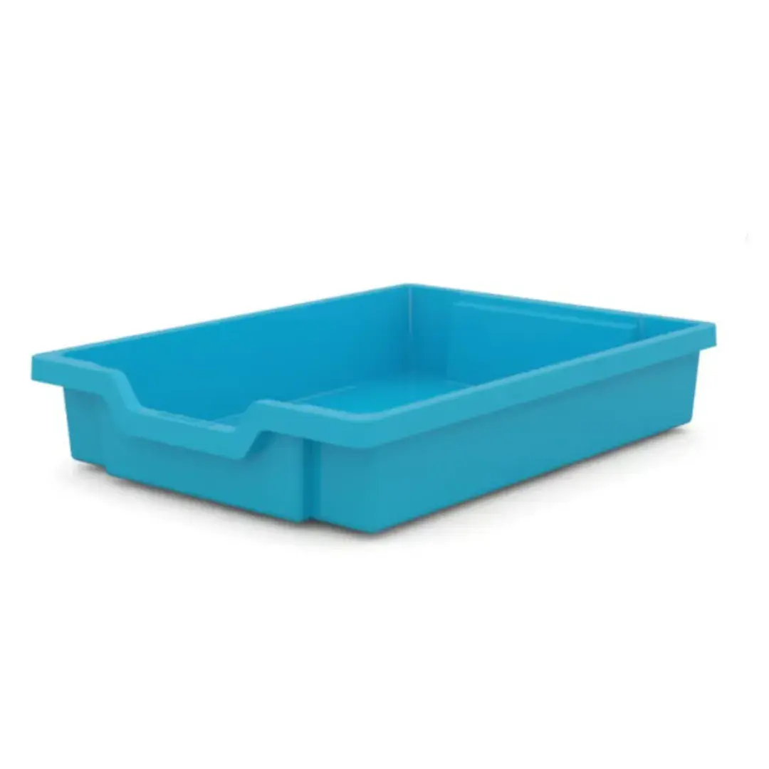 Gratnells Shallow Storage Tray - Turquoise
