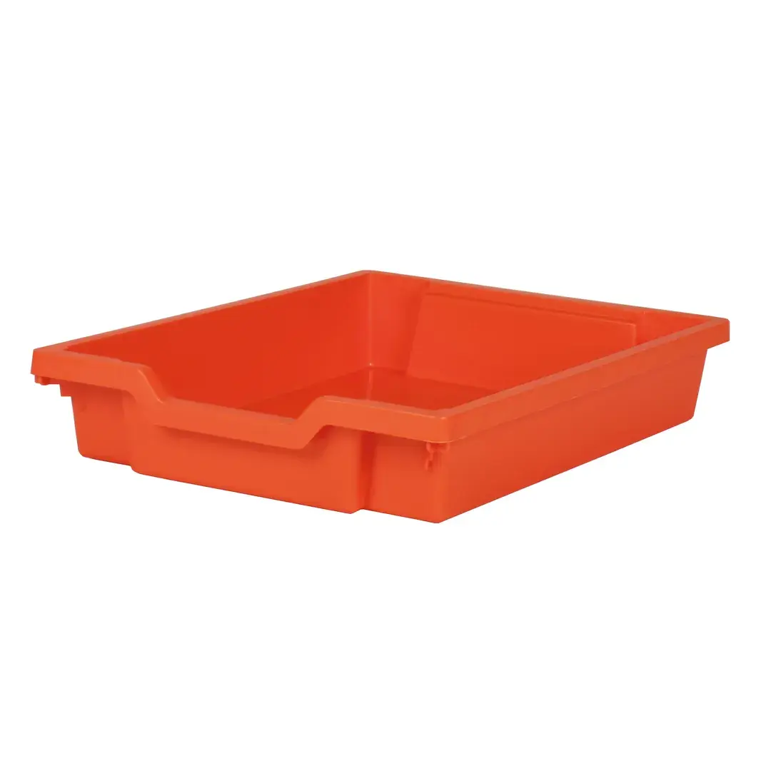 Gratnells Shallow Storage Tray - Orange