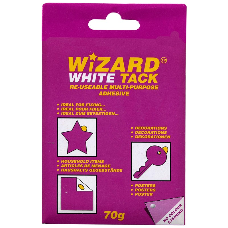Value Sticky Tac 70gsm White