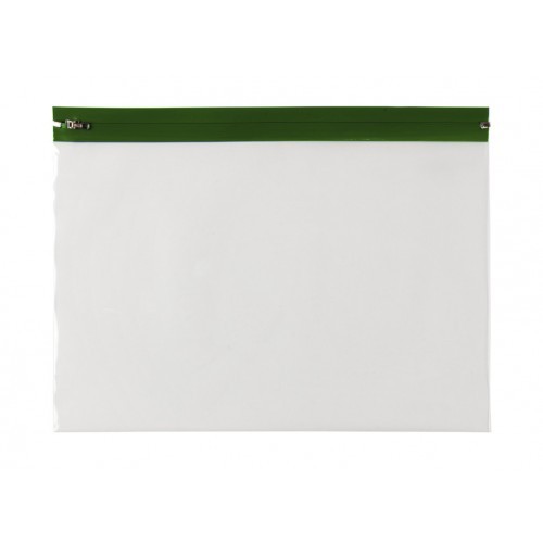 A3 Zip Wallets 485mm x 340mm Green SO30079G