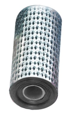 Sequin Mesh 80mm x 5mtrs. Silver L-SM5187