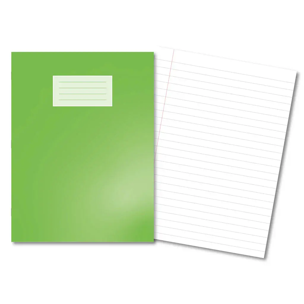 LIGHT GREEN Oxford Exercise Books A4+ (320 X 240mm) 80 Pages 12FM 400206554