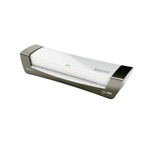 Leitz iLAM Office Laminator A4 Silver/White