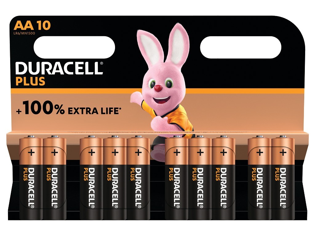 Duracell Plus 100% Life Guaranteed AA