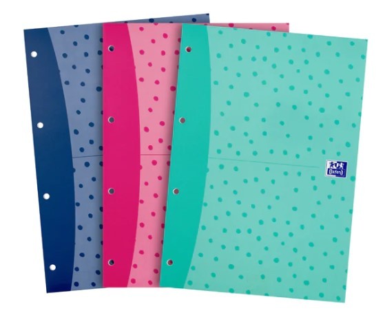 Mynotes Refill Pads A4 300 Pages 90gsm Spots Design Pack 3s