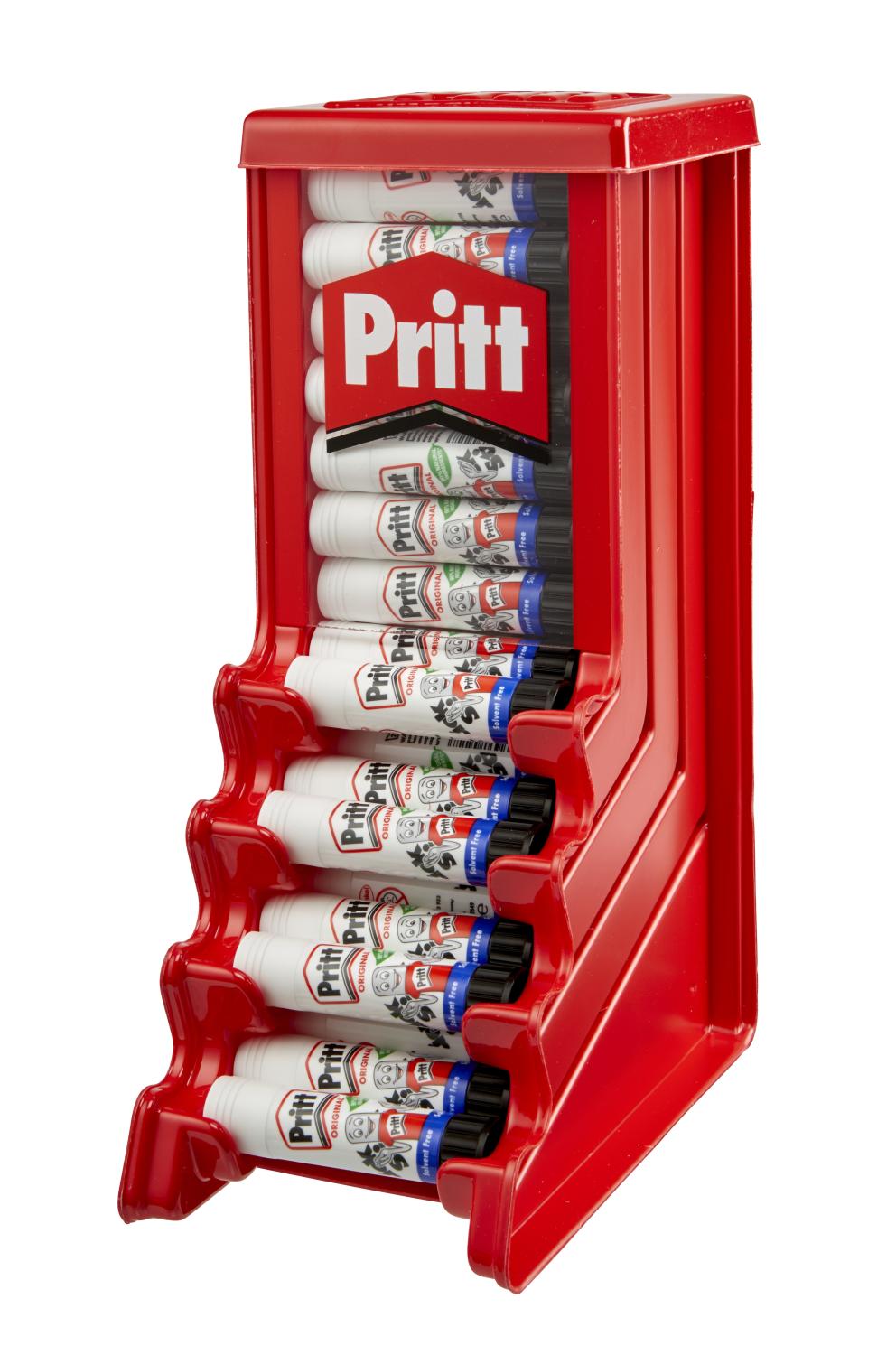 Pritt Stick Display Stand Containing 55 Sticks Of 11g