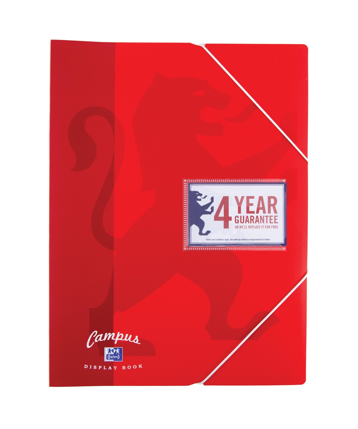 Display Books A4 20 Pockets Red