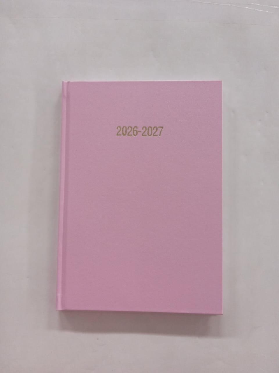 Academic Year Diary A5 Week To View Pink 2026/27