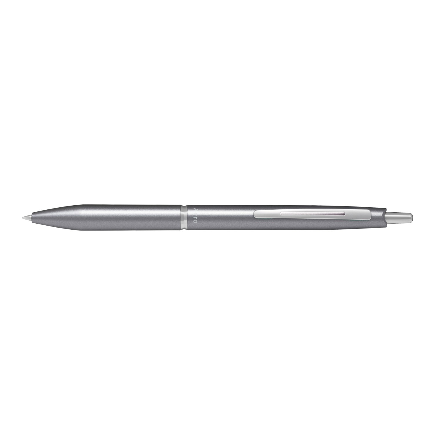 Pilot Acro 1000 Ballpoint Pen Silver Barrell WIth Black Ink