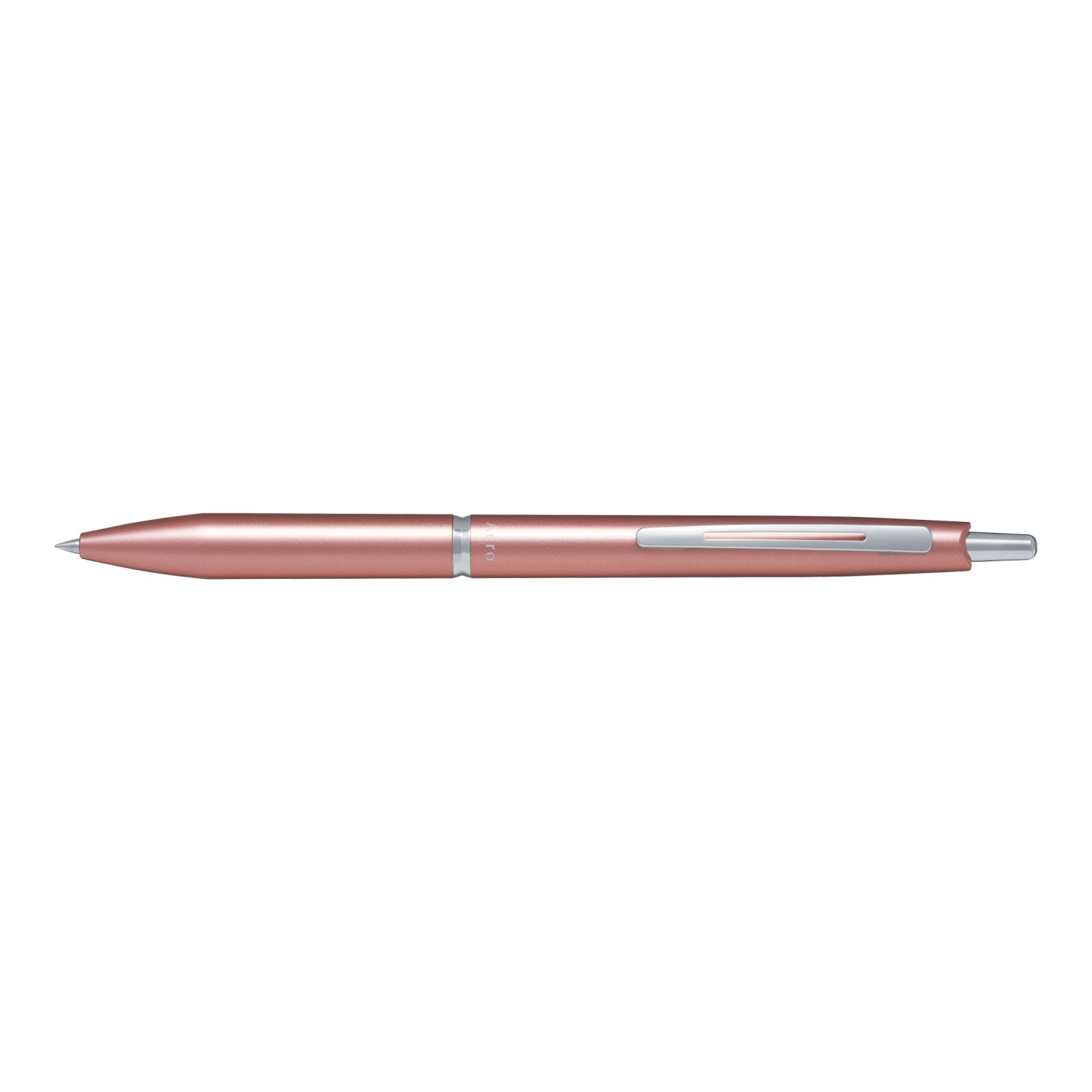 Pilot Acro 1000 Ballpoint Pen Coral Gold Barrell WIth Black Ink