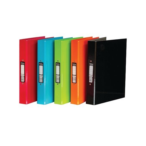 Value Laminated Ring Binders A4 Assorted