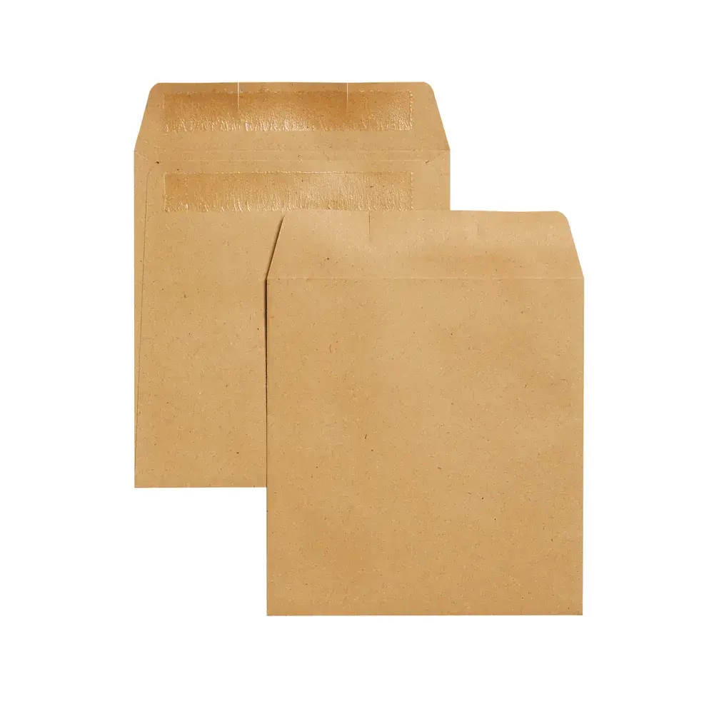 Manilla Envelopes 80gsm 108mm x 102mm Self Seal