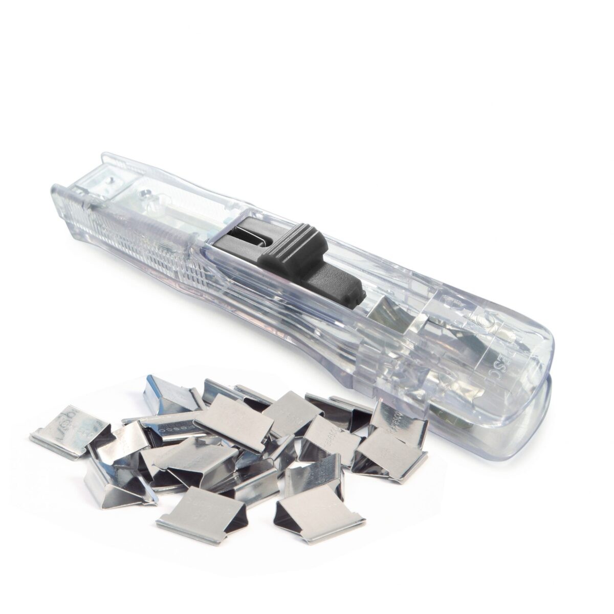 Rapesco Superclip 40 Dispenser With 25 Stainless Steel Clips