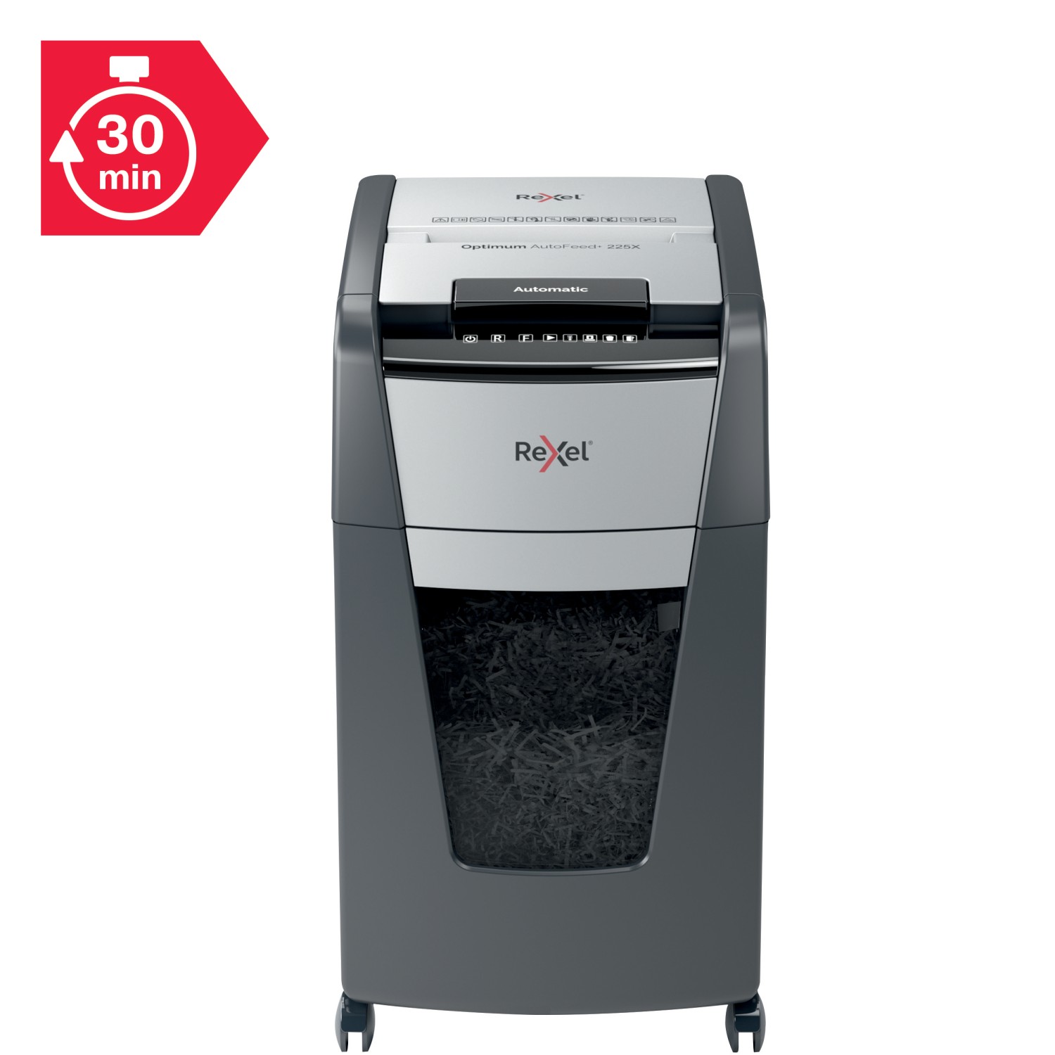Rexel Optimum Autofeed Plus 225X Cross Cut Shredder