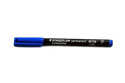 Staedtler Blue Lumocolour OHP Fine Permanent Pens PK10