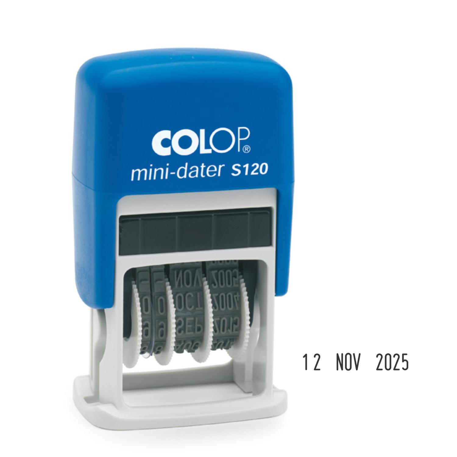 Colop Self Inking Mini Date Stamp