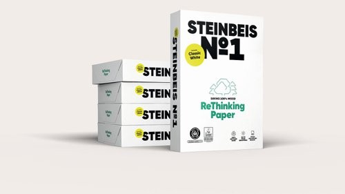 Steinbeis No.1 100% Recycled Copier Paper A3 80gsm Pack 2500s