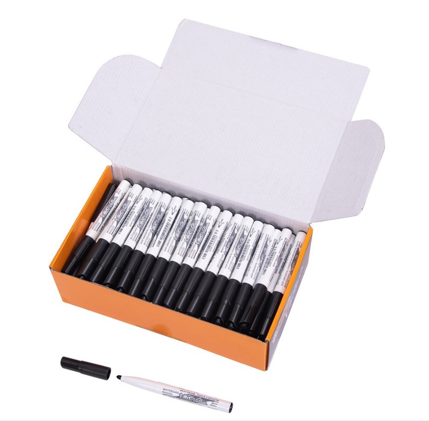 Bic Velleda 1741 Drywipe Markers Black