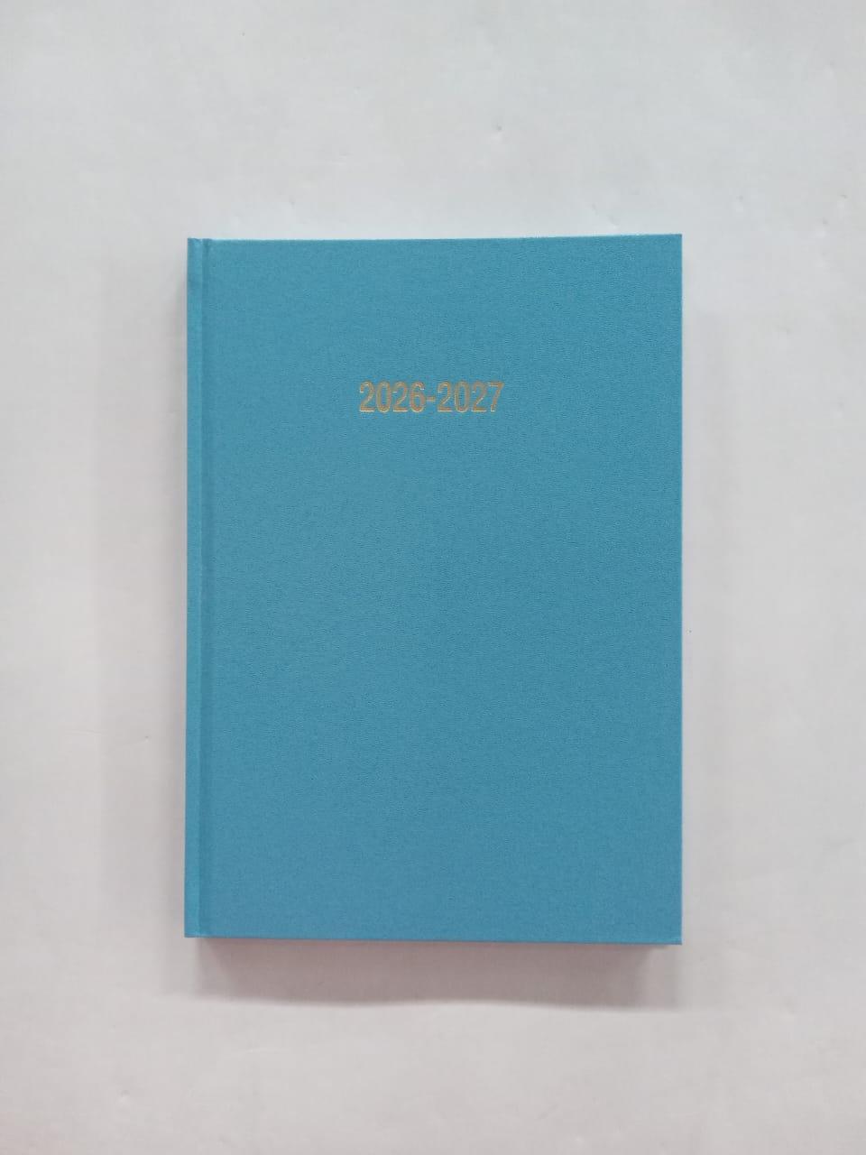 Academic Year Diary A4 Page A Day Sky Blue 2026/27