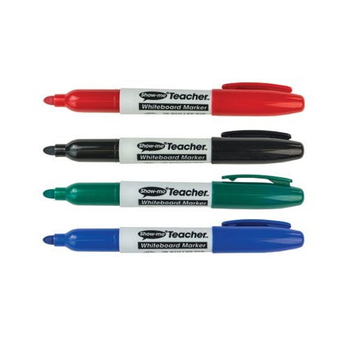 Show-me Teacher Drywipe Marker Assorted
