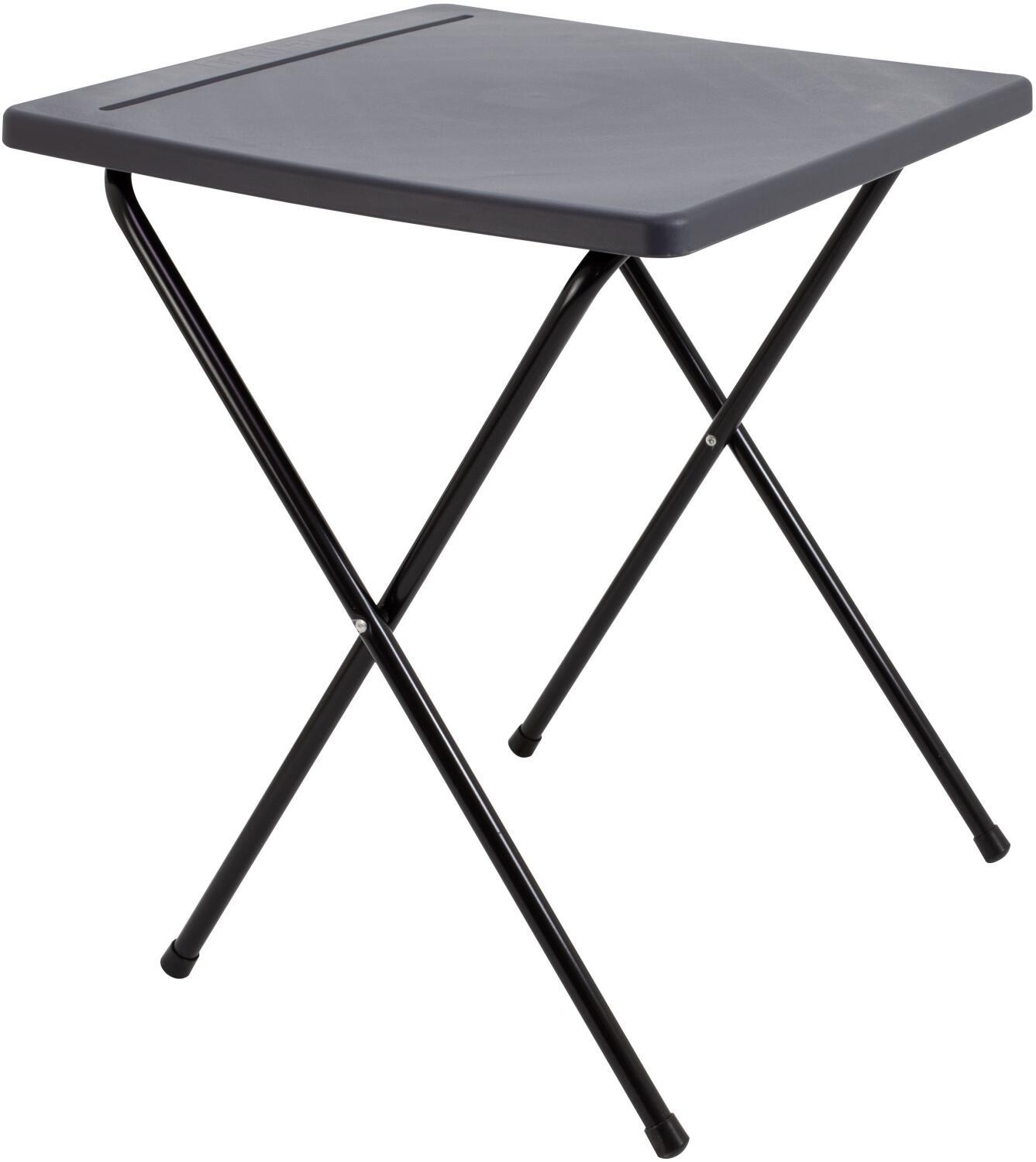 Titan Plastic Exam Table 600mm x 600mm x 710mm Charcoal Top Black Frame