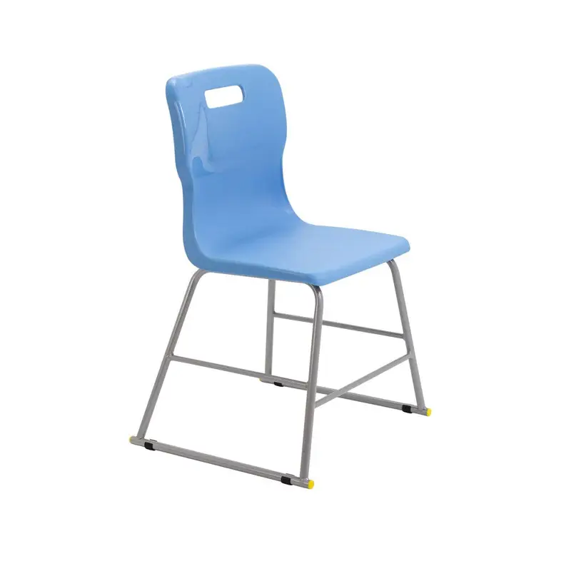 Titan High Chair 485mm x 485mm x 845mm 6 - 8 Years Sky Blue