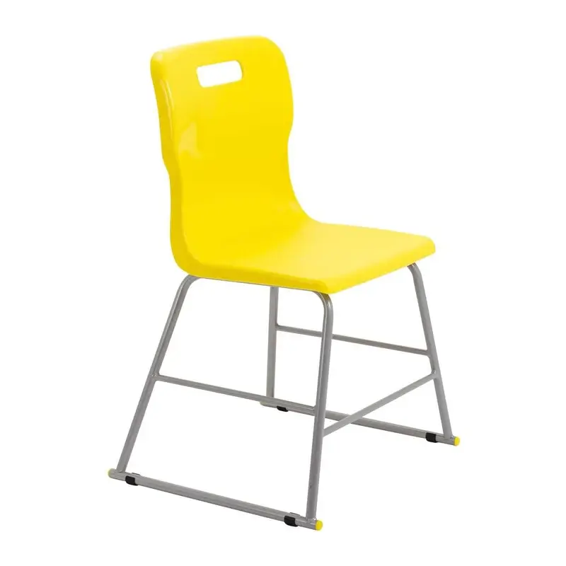 Titan High Chair 485mm x 485mm x 845mm 6 - 8 Years Yellow