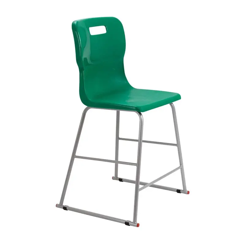 Titan High Chair 485mm x 485mm x 955mm 8 - 11 Years Green